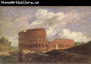 Achille-Etna Michallon View of the Colosseum at Rome (mk05)